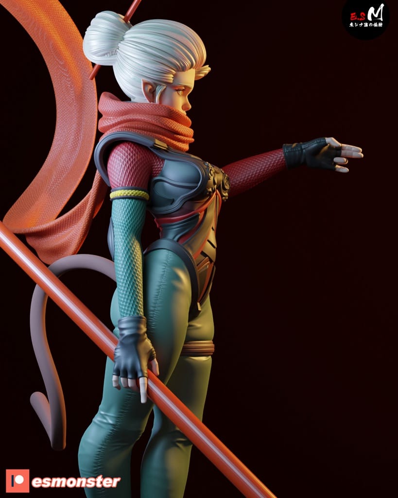 P站图纸印象馆 ESMonster 西游记 孙悟空 ESMonster 西游记 孙悟空