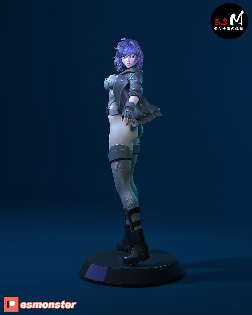 P站图纸印象馆 ESMonster 攻壳机动队 草薙素子 ESMonster 攻壳机动队 草薙素子