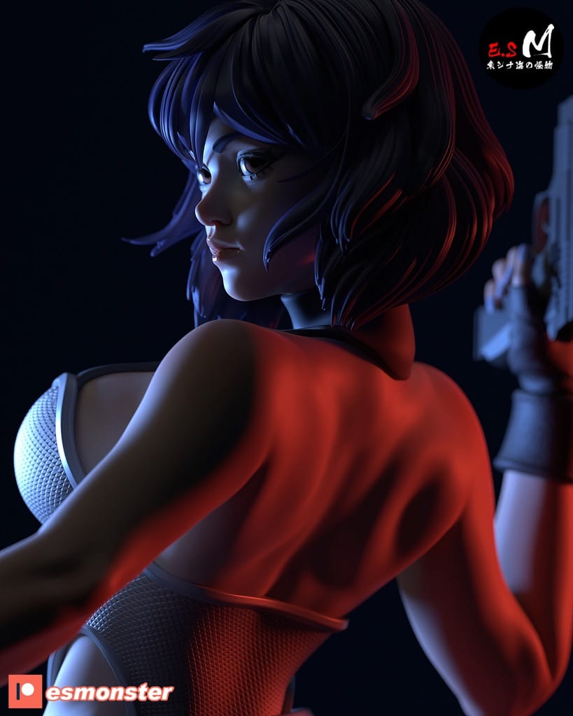 P站图纸印象馆 ESMonster 攻壳机动队 草薙素子 ESMonster 攻壳机动队 草薙素子