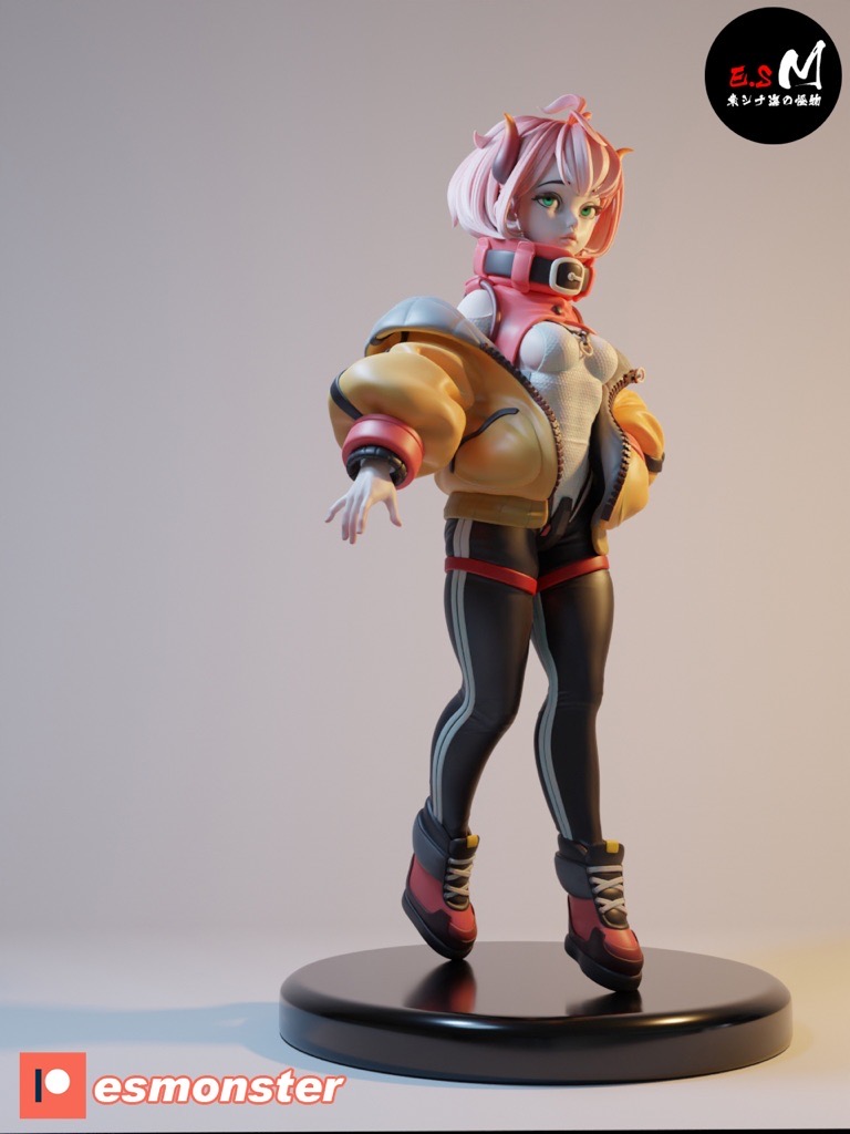 P站图纸印象馆 ESMonster 西游记 牛魔王 ESMonster 西游记 牛魔王