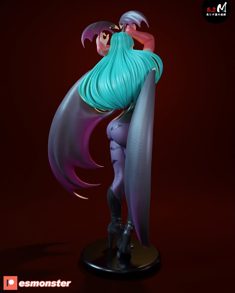 P站图纸印象馆 ESMonster 恶魔战士 吸血鬼 莫莉卡 ESMonster 恶魔战士 吸血鬼 莫莉卡