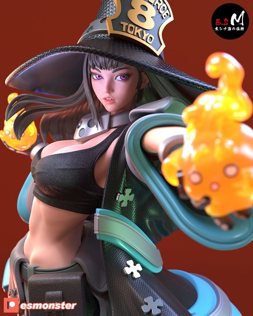 P站图纸印象馆 ESMonster 职业炎炎消防队 茉希尾濑 ESMonster 职业炎炎消防队 茉希尾濑