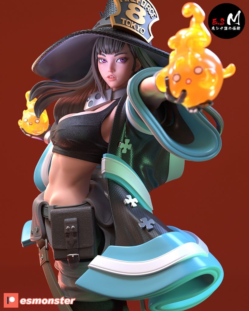 P站图纸印象馆 ESMonster 职业炎炎消防队 茉希尾濑 ESMonster 职业炎炎消防队 茉希尾濑