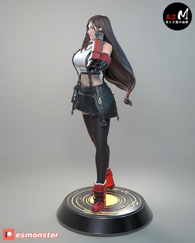 P站图纸印象馆 ESMonster 最终幻想 蒂法 ESMonster 最终幻想 蒂法