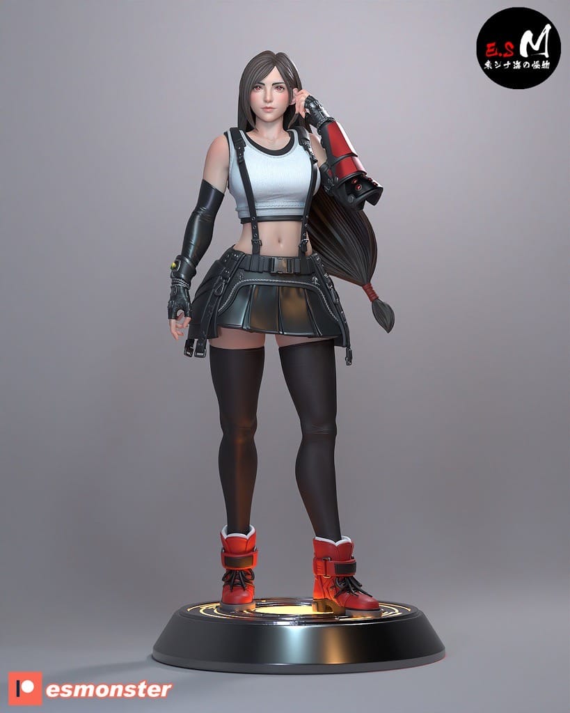 P站图纸印象馆 ESMonster 最终幻想 蒂法 ESMonster 最终幻想 蒂法