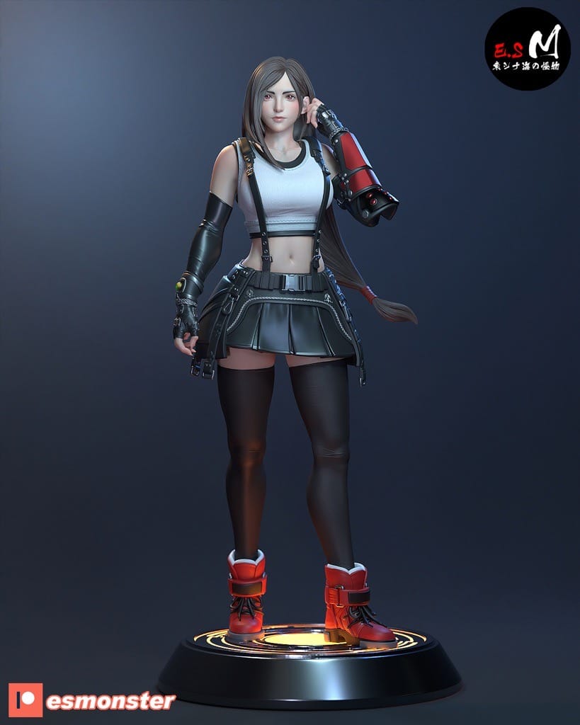 P站图纸印象馆 ESMonster 最终幻想 蒂法 ESMonster 最终幻想 蒂法