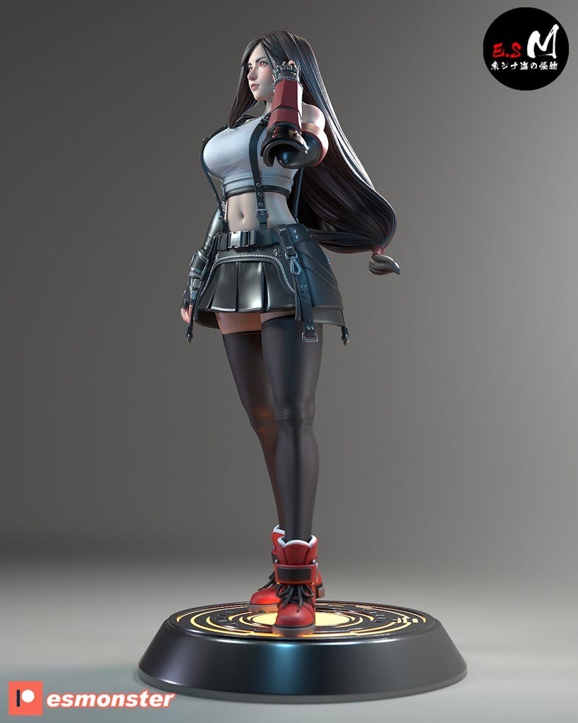 P站图纸印象馆 ESMonster 最终幻想 蒂法 ESMonster 最终幻想 蒂法