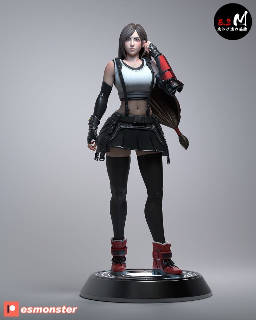 P站图纸印象馆 ESMonster 最终幻想 蒂法 ESMonster 最终幻想 蒂法