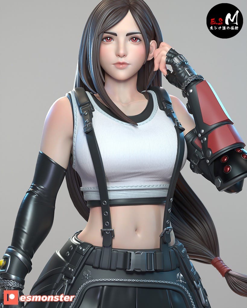 P站图纸印象馆 ESMonster 最终幻想 蒂法 ESMonster 最终幻想 蒂法