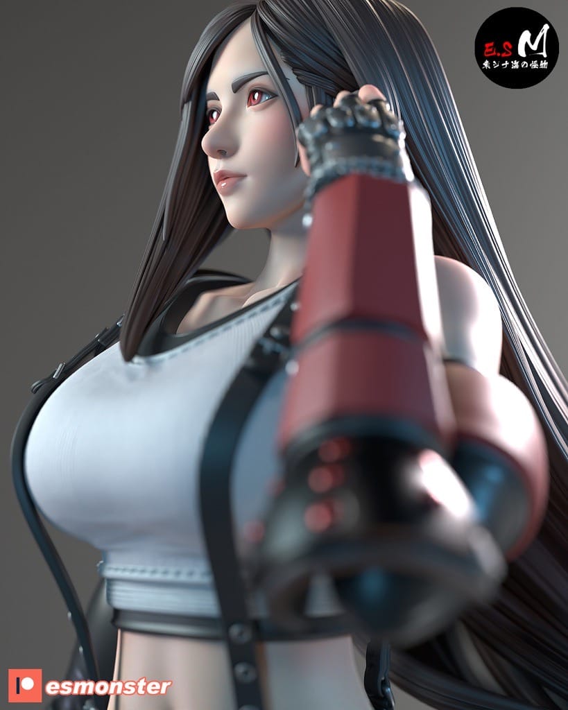 P站图纸印象馆 ESMonster 最终幻想 蒂法 ESMonster 最终幻想 蒂法