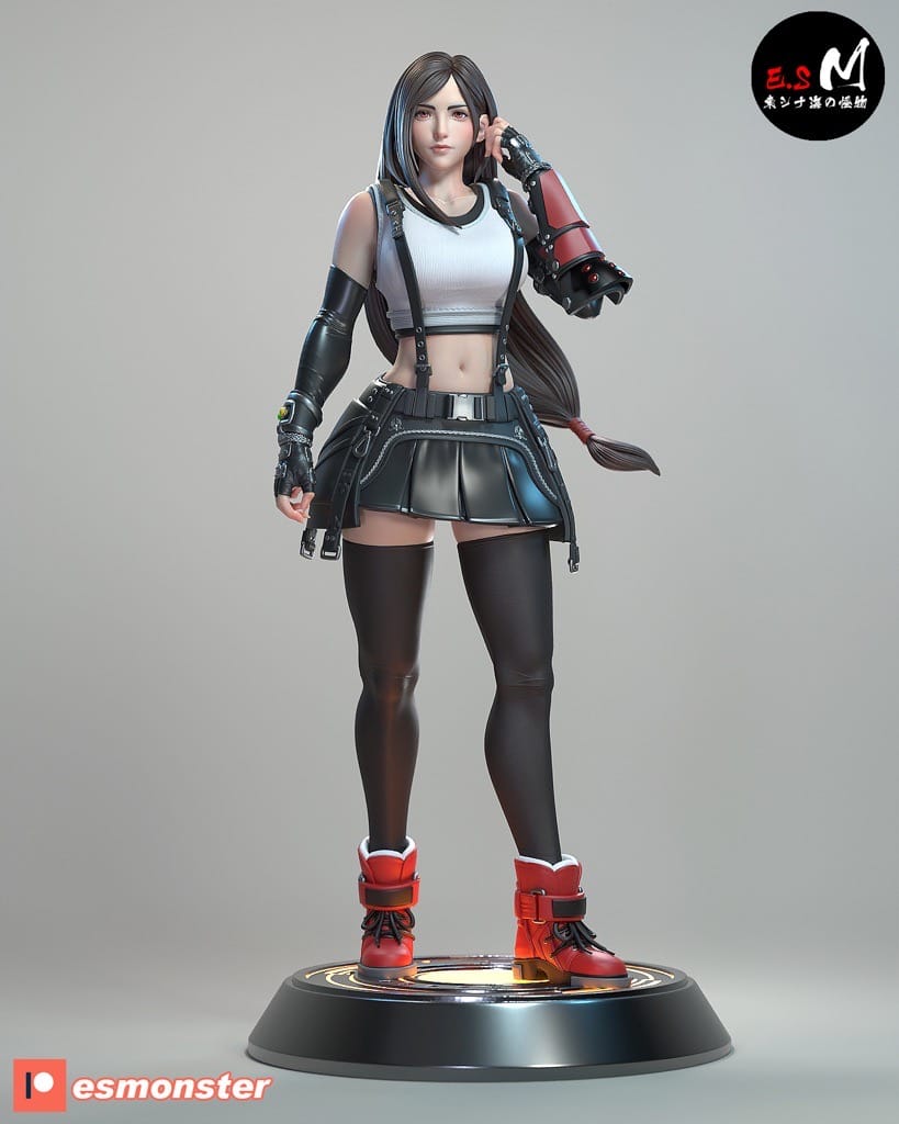 P站图纸印象馆 ESMonster 最终幻想 蒂法 ESMonster 最终幻想 蒂法