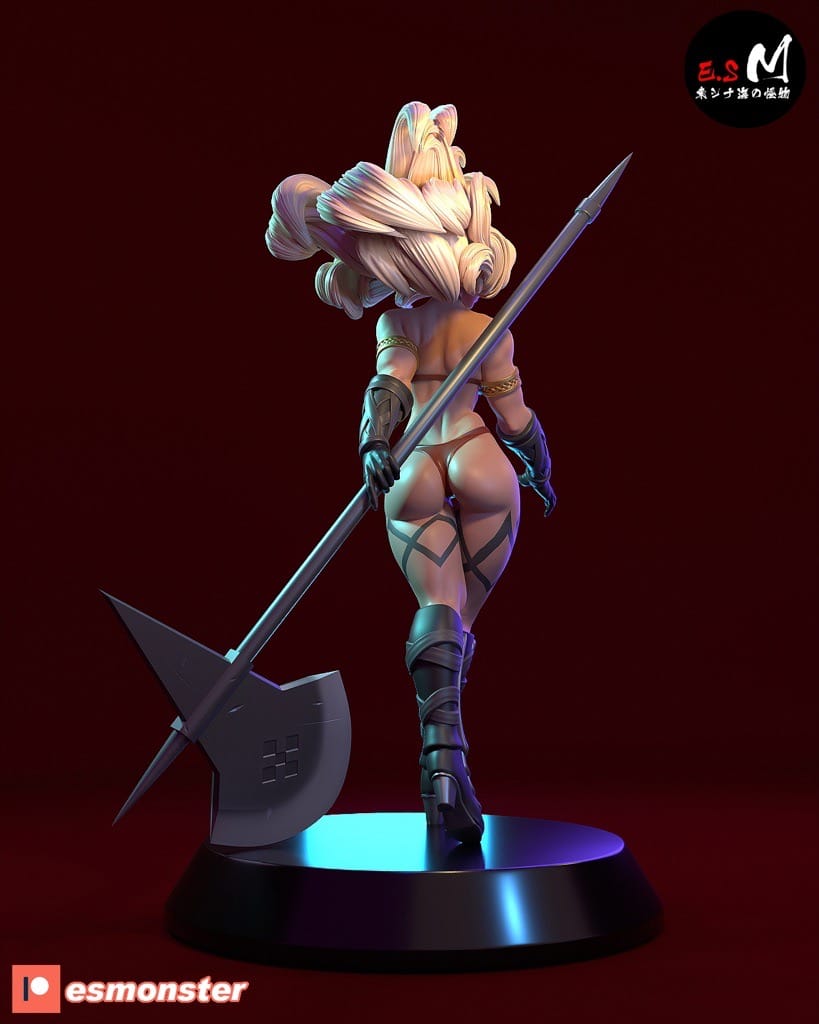 P站图纸印象馆 ESMonster 亚马逊女战士 ESMonster 亚马逊女战士