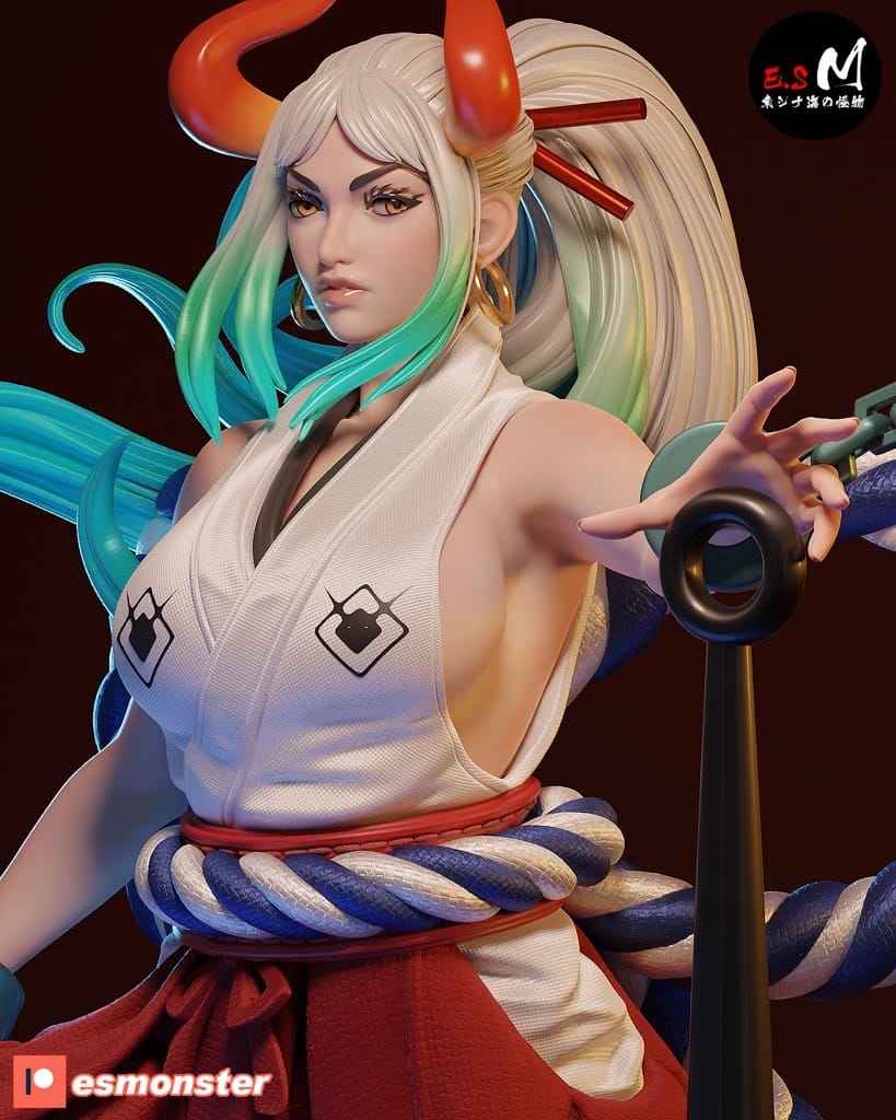 P站图纸印象馆 ESMonster 海贼王 大和 ESMonster 海贼王 大和