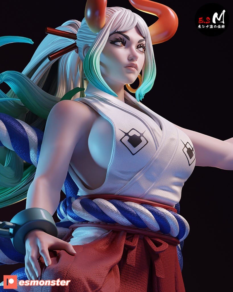 P站图纸印象馆 ESMonster 海贼王 大和 ESMonster 海贼王 大和