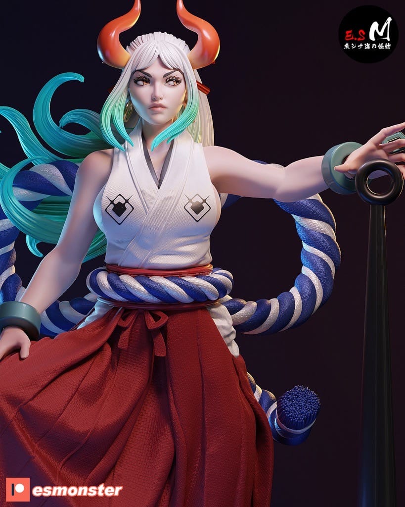 P站图纸印象馆 ESMonster 海贼王 大和 ESMonster 海贼王 大和