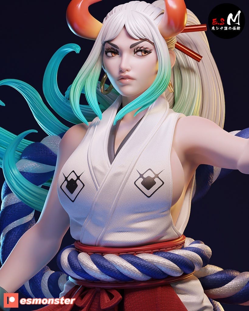 P站图纸印象馆 ESMonster 海贼王 大和 ESMonster 海贼王 大和