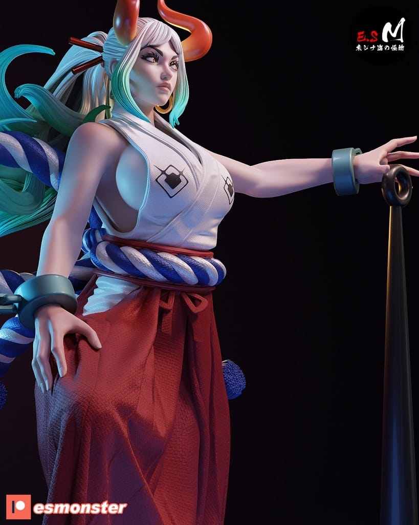 P站图纸印象馆 ESMonster 海贼王 大和 ESMonster 海贼王 大和