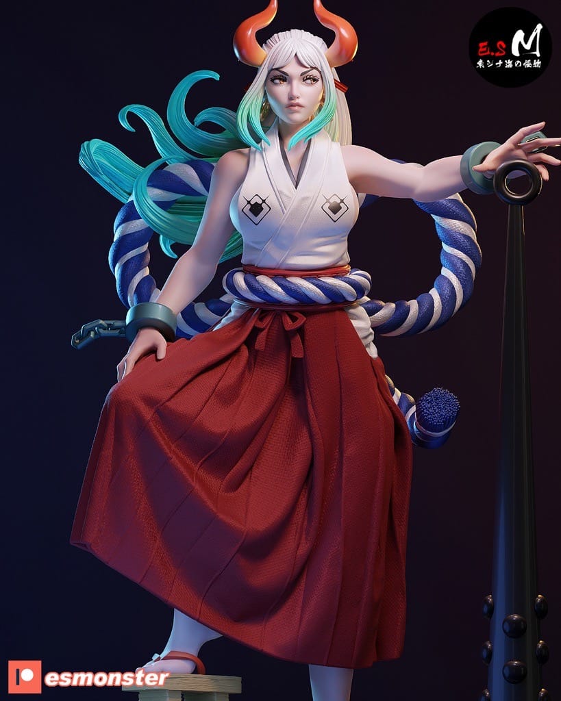 P站图纸印象馆 ESMonster 海贼王 大和 ESMonster 海贼王 大和