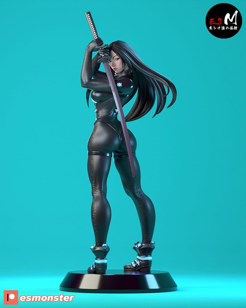 P站图纸印象馆 ESMonster 杀戮都市 下平玲花 ESMonster 杀戮都市 下平玲花