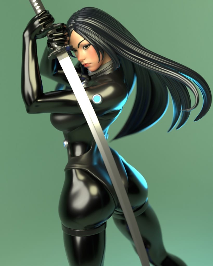 P站图纸印象馆 ESMonster 杀戮都市 下平玲花 ESMonster 杀戮都市 下平玲花