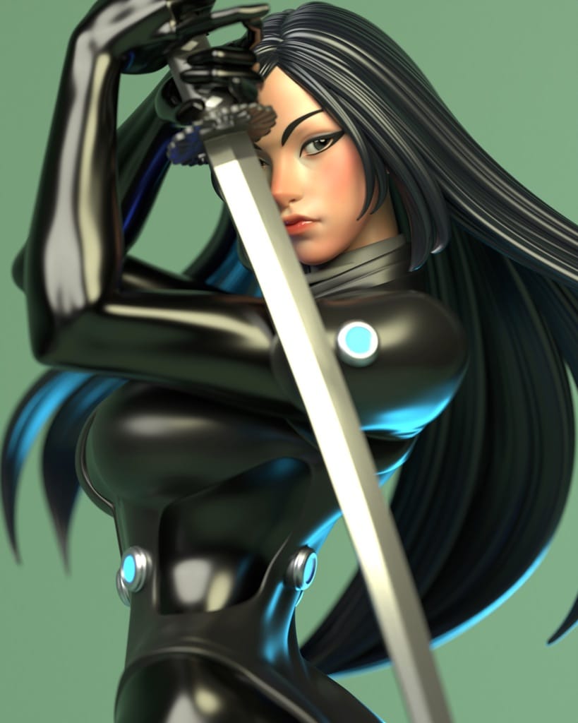 P站图纸印象馆 ESMonster 杀戮都市 下平玲花 ESMonster 杀戮都市 下平玲花