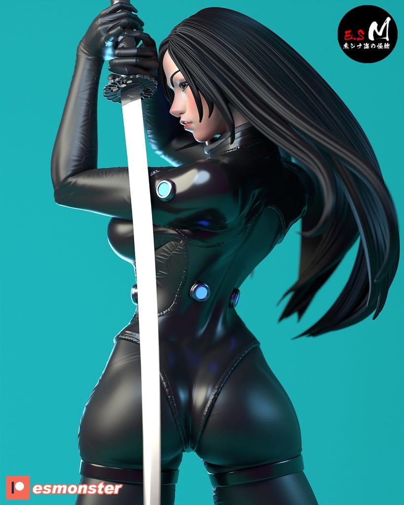 P站图纸印象馆 ESMonster 杀戮都市 下平玲花 ESMonster 杀戮都市 下平玲花