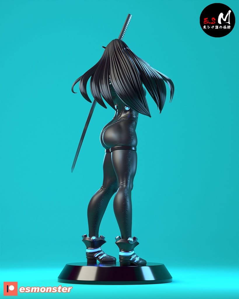 P站图纸印象馆 ESMonster 杀戮都市 下平玲花 ESMonster 杀戮都市 下平玲花