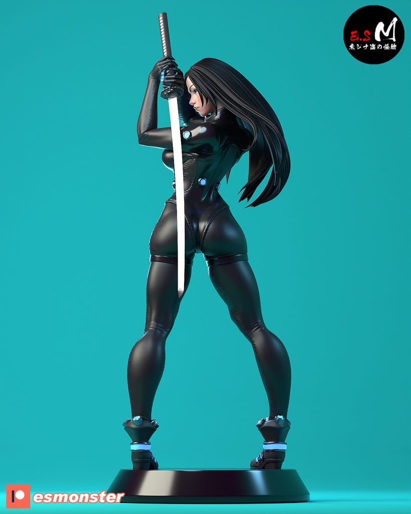 P站图纸印象馆 ESMonster 杀戮都市 下平玲花 ESMonster 杀戮都市 下平玲花