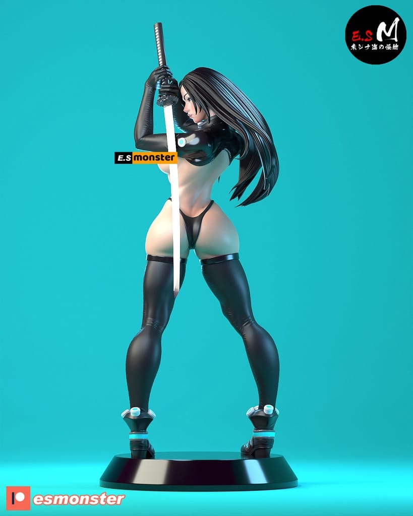 P站图纸印象馆 ESMonster 杀戮都市 下平玲花 ESMonster 杀戮都市 下平玲花