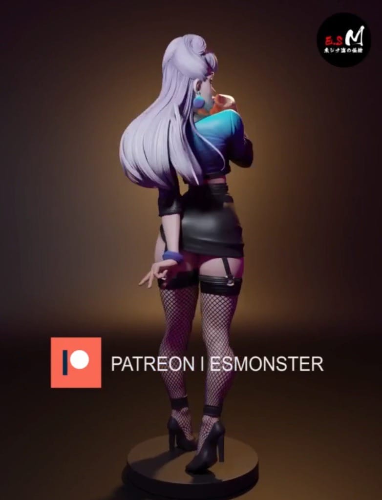 P站图纸印象馆 ESMonster 英雄联盟 寡妇制造者 伊芙琳 ESMonster 英雄联盟 寡妇制造者 伊芙琳