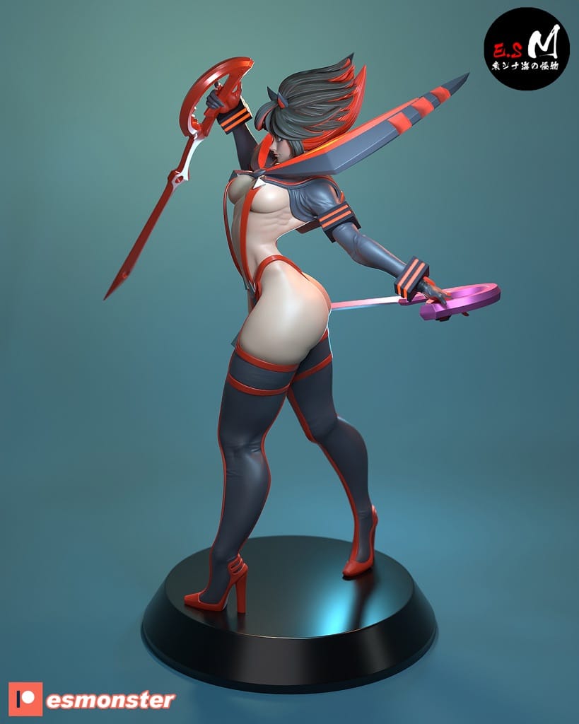 P站图纸印象馆 ESMonster 斩服少女 缠流子 ESMonster 斩服少女 缠流子