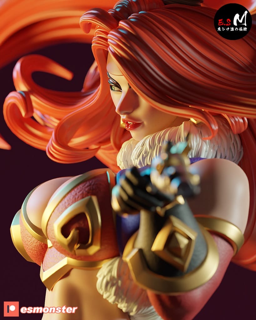P站图纸印象馆 ESMonster 女王神剑 红发索妮娅 ESMonster 女王神剑 红发索妮娅