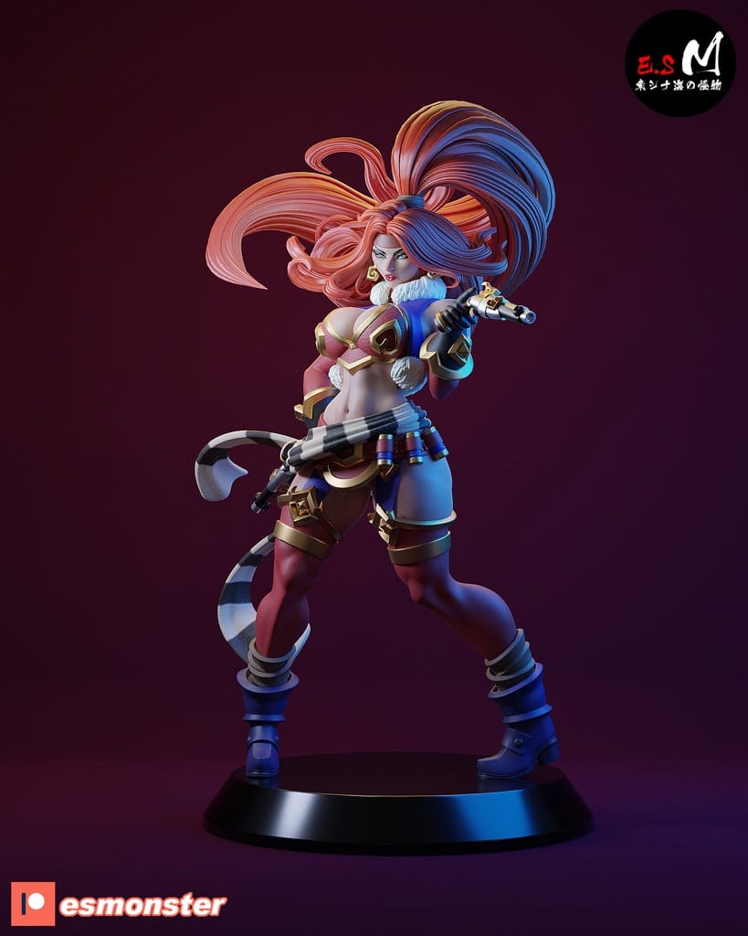 P站图纸印象馆 ESMonster 女王神剑 红发索妮娅 ESMonster 女王神剑 红发索妮娅