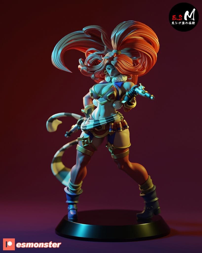 P站图纸印象馆 ESMonster 女王神剑 红发索妮娅 ESMonster 女王神剑 红发索妮娅