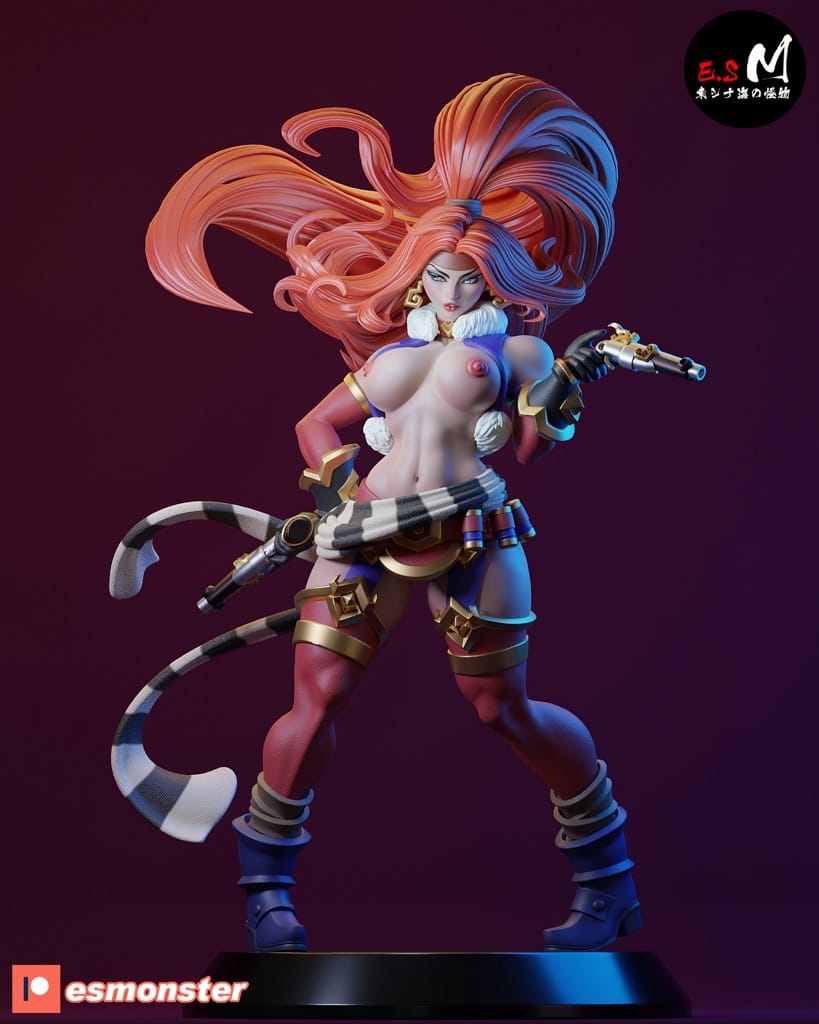 P站图纸印象馆 ESMonster 女王神剑 红发索妮娅 ESMonster 女王神剑 红发索妮娅