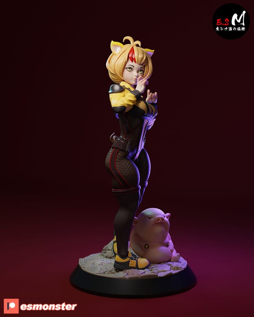 P站图纸印象馆 ESMonster 西游记 猪八戒 ESMonster 西游记 猪八戒