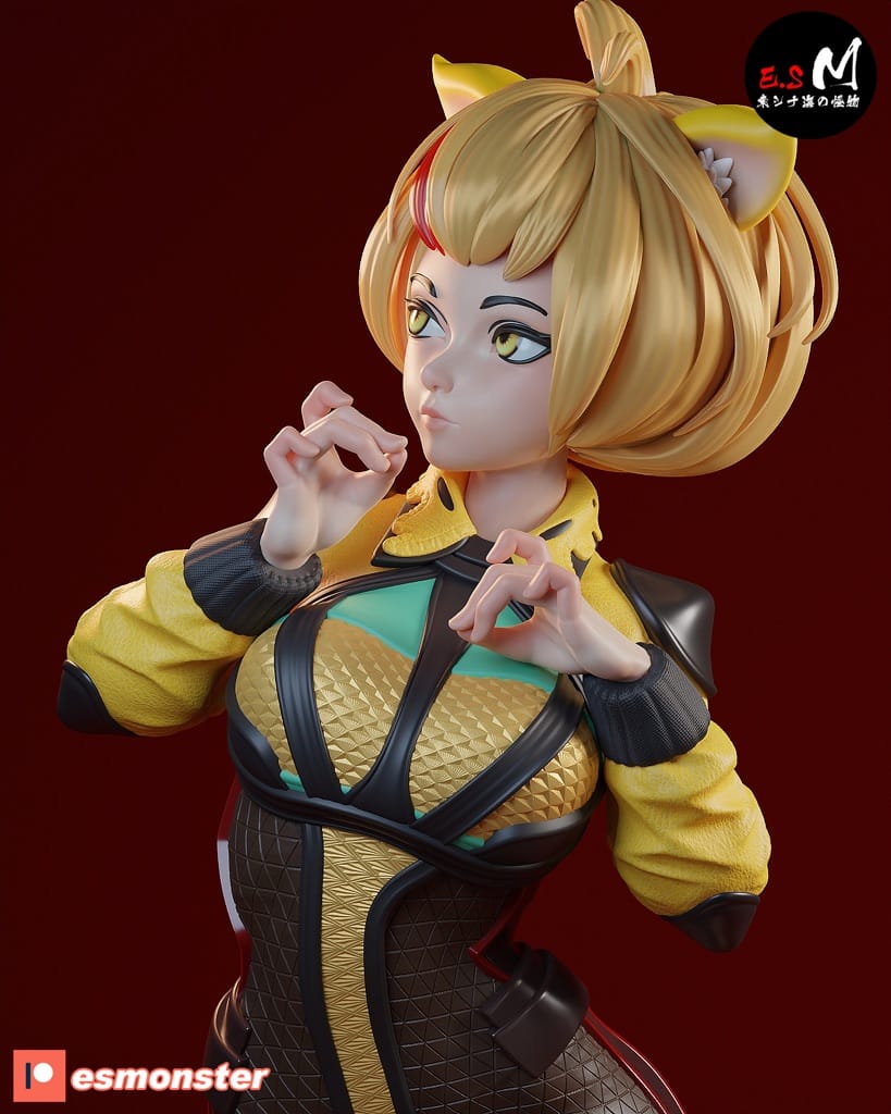 P站图纸印象馆 ESMonster 西游记 猪八戒 ESMonster 西游记 猪八戒