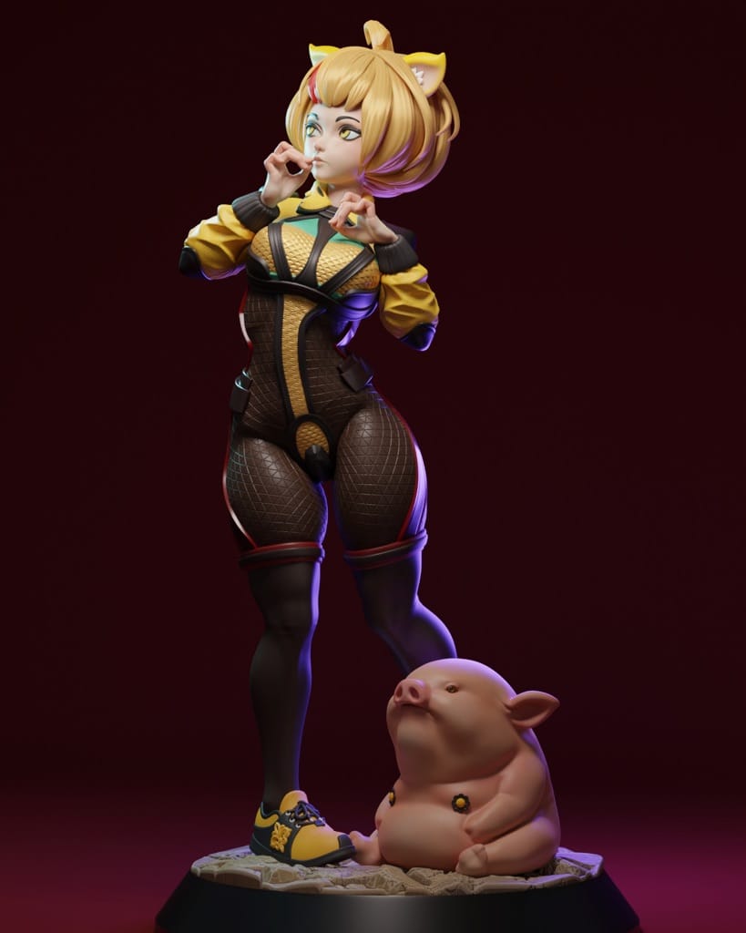 P站图纸印象馆 ESMonster 西游记 猪八戒 ESMonster 西游记 猪八戒