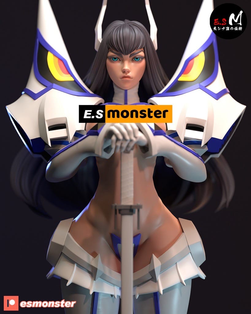P站图纸印象馆 ESMonster 斩服少女 鬼龙院皐月 ESMonster 斩服少女 鬼龙院皐月