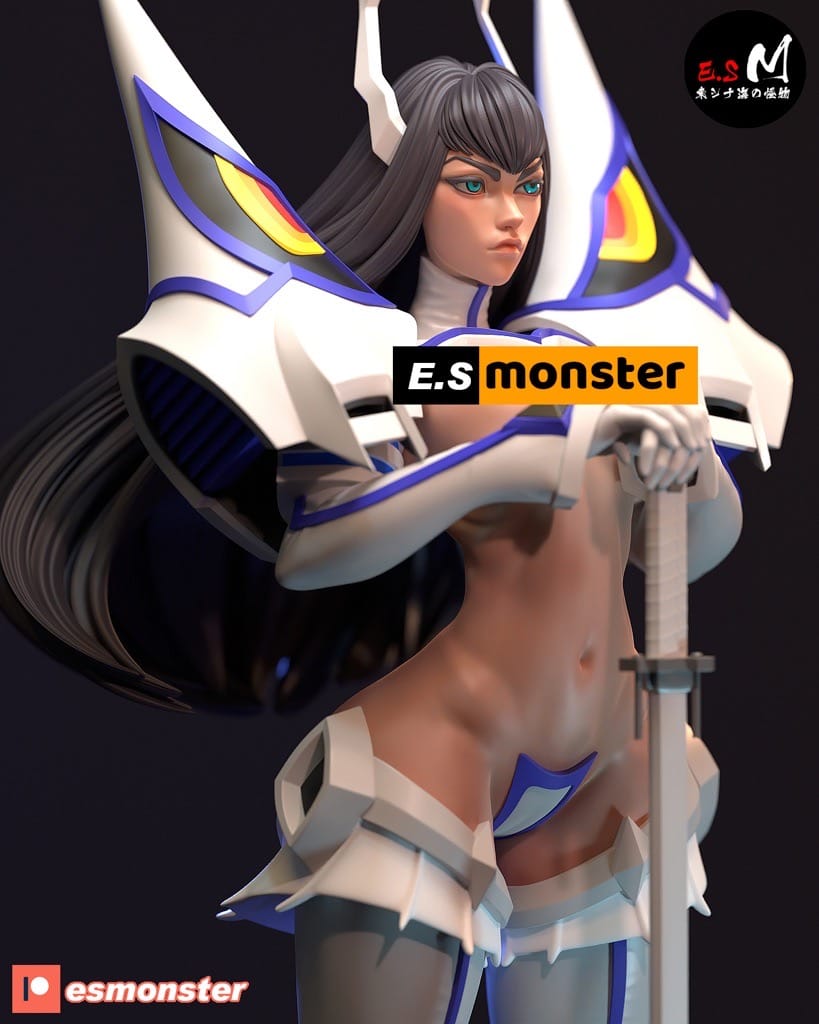 P站图纸印象馆 ESMonster 斩服少女 鬼龙院皐月 ESMonster 斩服少女 鬼龙院皐月