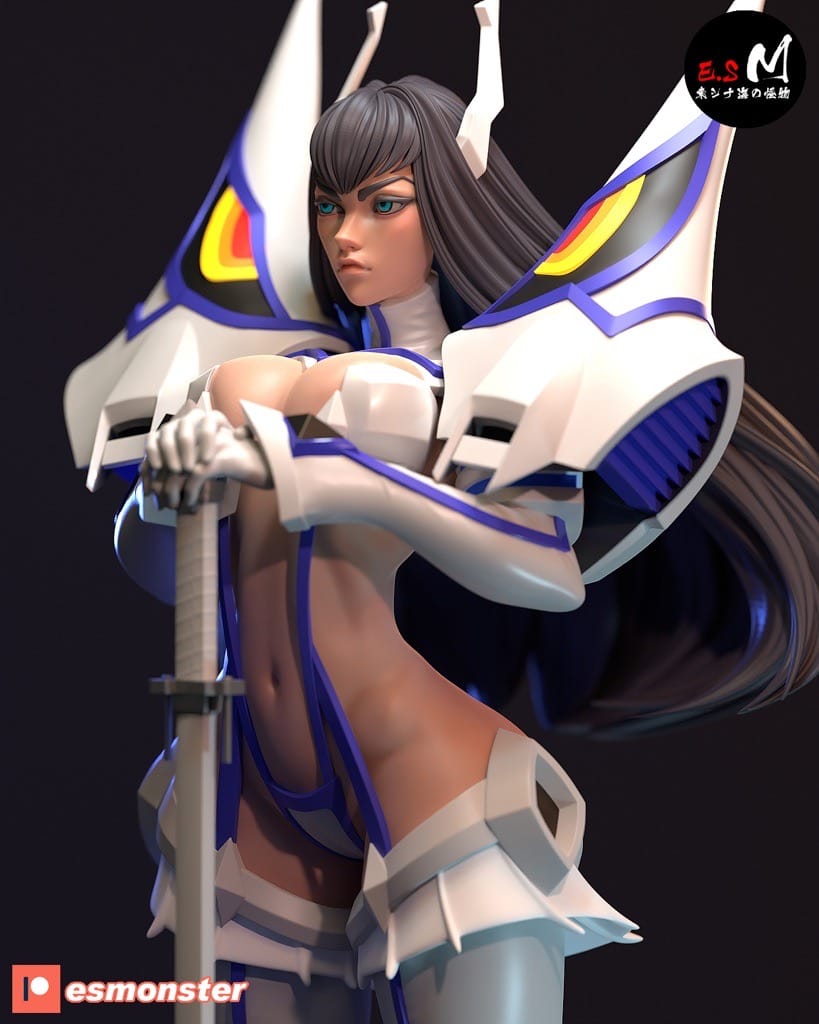 P站图纸印象馆 ESMonster 斩服少女 鬼龙院皐月 ESMonster 斩服少女 鬼龙院皐月