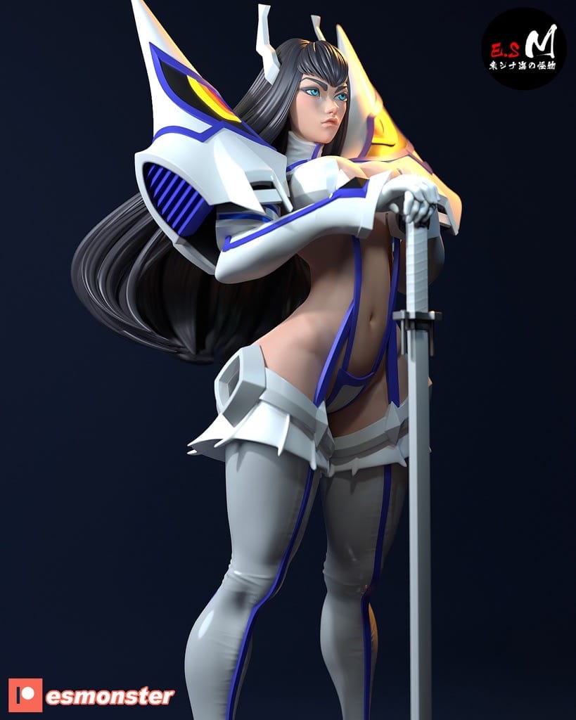 P站图纸印象馆 ESMonster 斩服少女 鬼龙院皐月 ESMonster 斩服少女 鬼龙院皐月