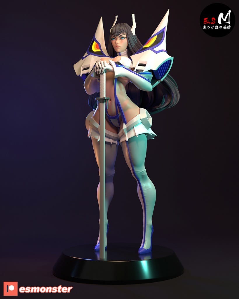 P站图纸印象馆 ESMonster 斩服少女 鬼龙院皐月 ESMonster 斩服少女 鬼龙院皐月