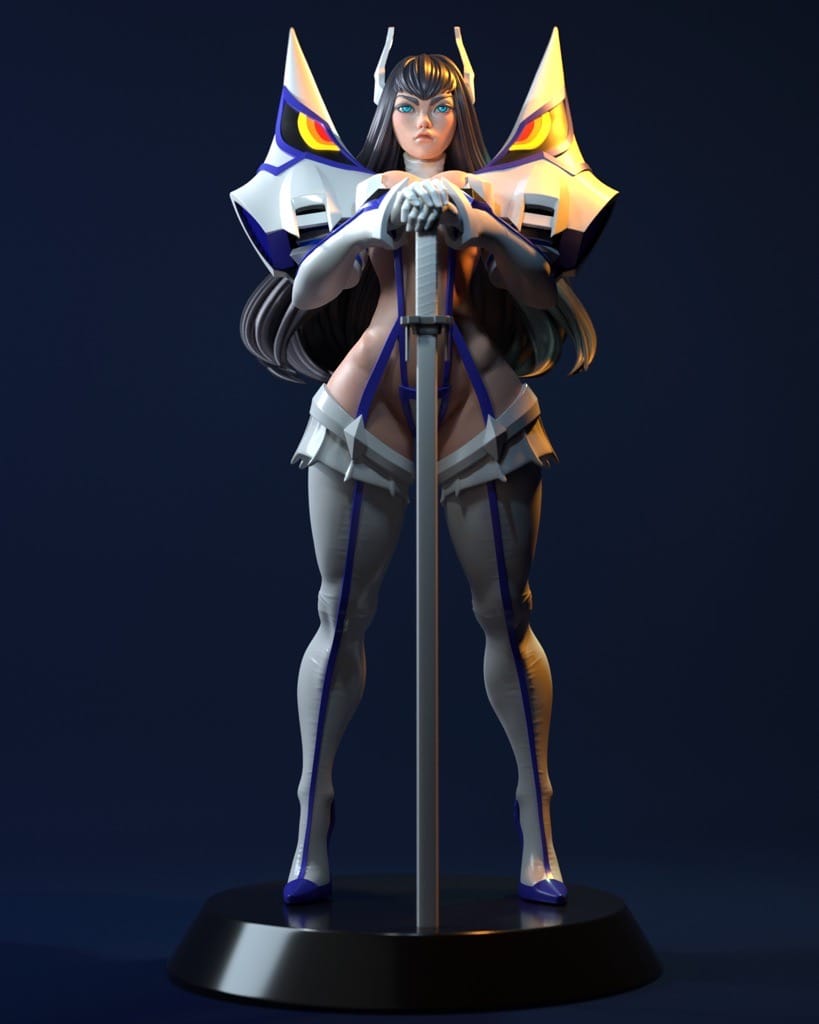 P站图纸印象馆 ESMonster 斩服少女 鬼龙院皐月 ESMonster 斩服少女 鬼龙院皐月