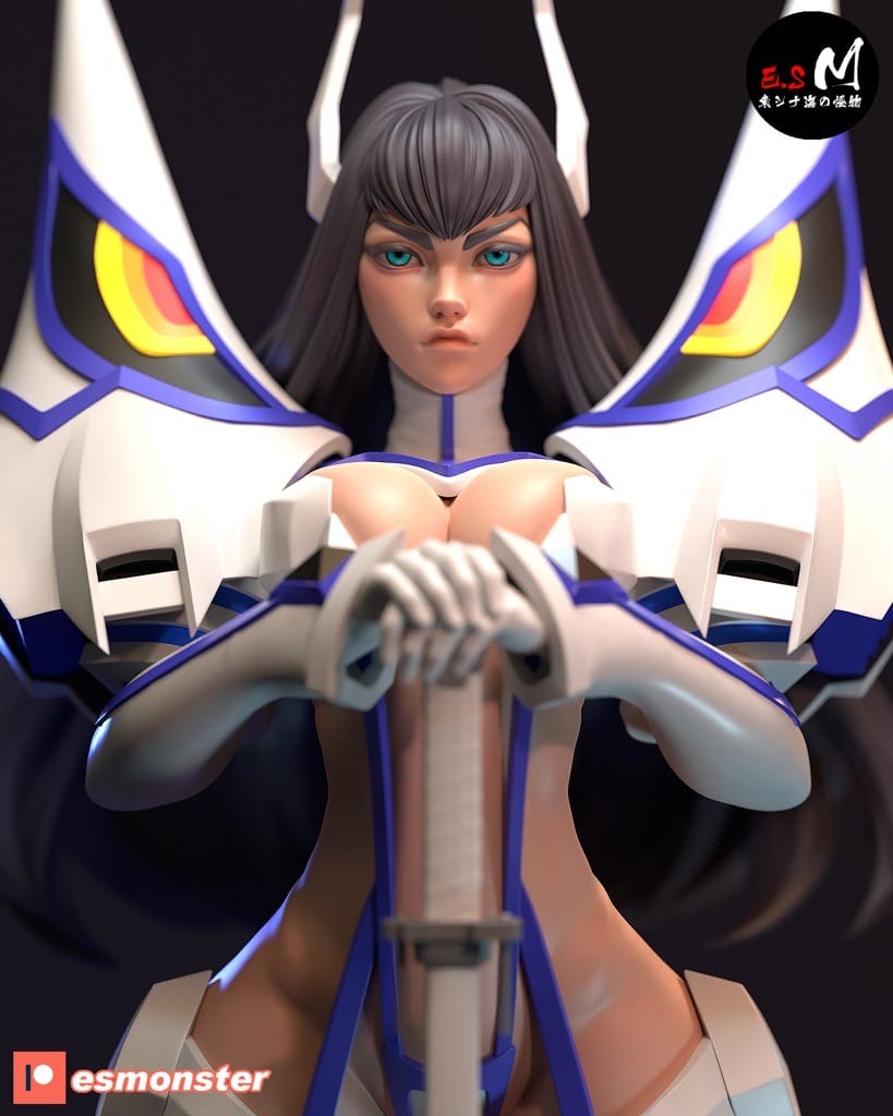 P站图纸印象馆 ESMonster 斩服少女 鬼龙院皐月 ESMonster 斩服少女 鬼龙院皐月