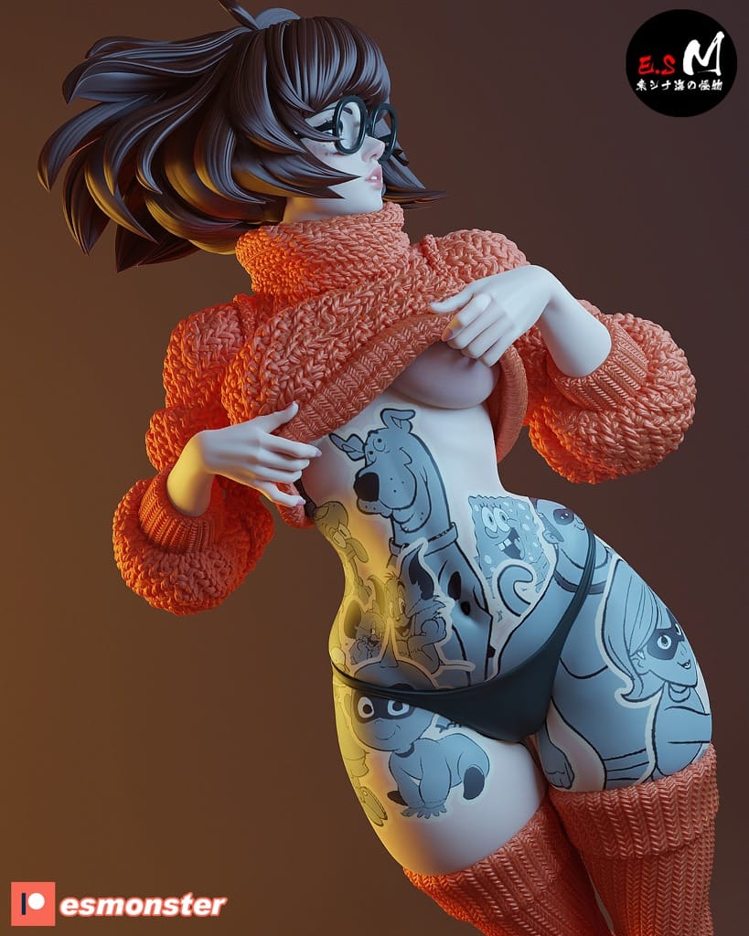 P站图纸印象馆 ESMonster 史酷比 维尔玛 ESMonster 史酷比 维尔玛