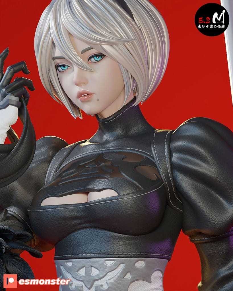 P站图纸印象馆 ESMonster 机械纪元 尼尔 ESMonster 机械纪元 尼尔