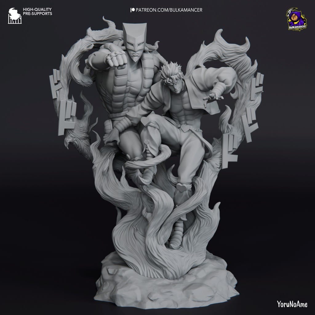 P站图纸印象馆 Bulkamancer JOJO的奇妙冒险 迪奥·布兰度 Bulkamancer JOJO的奇妙冒险 迪奥·布兰度