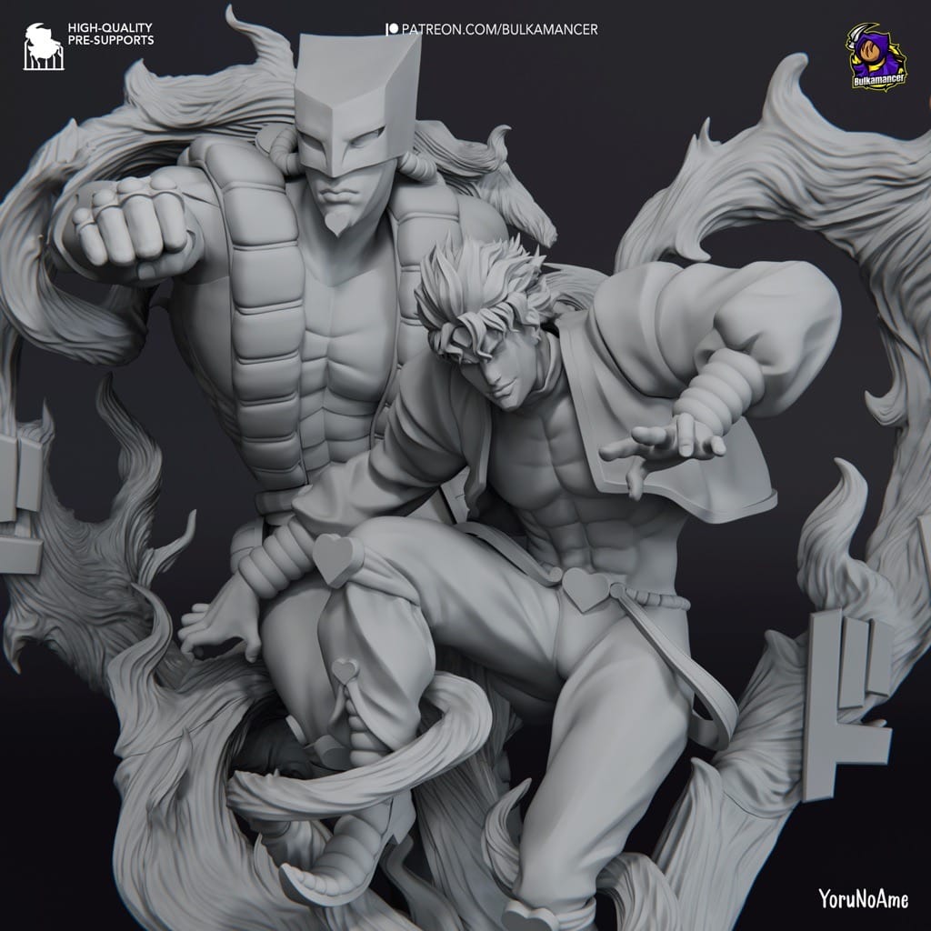 P站图纸印象馆 Bulkamancer JOJO的奇妙冒险 迪奥·布兰度 Bulkamancer JOJO的奇妙冒险 迪奥·布兰度