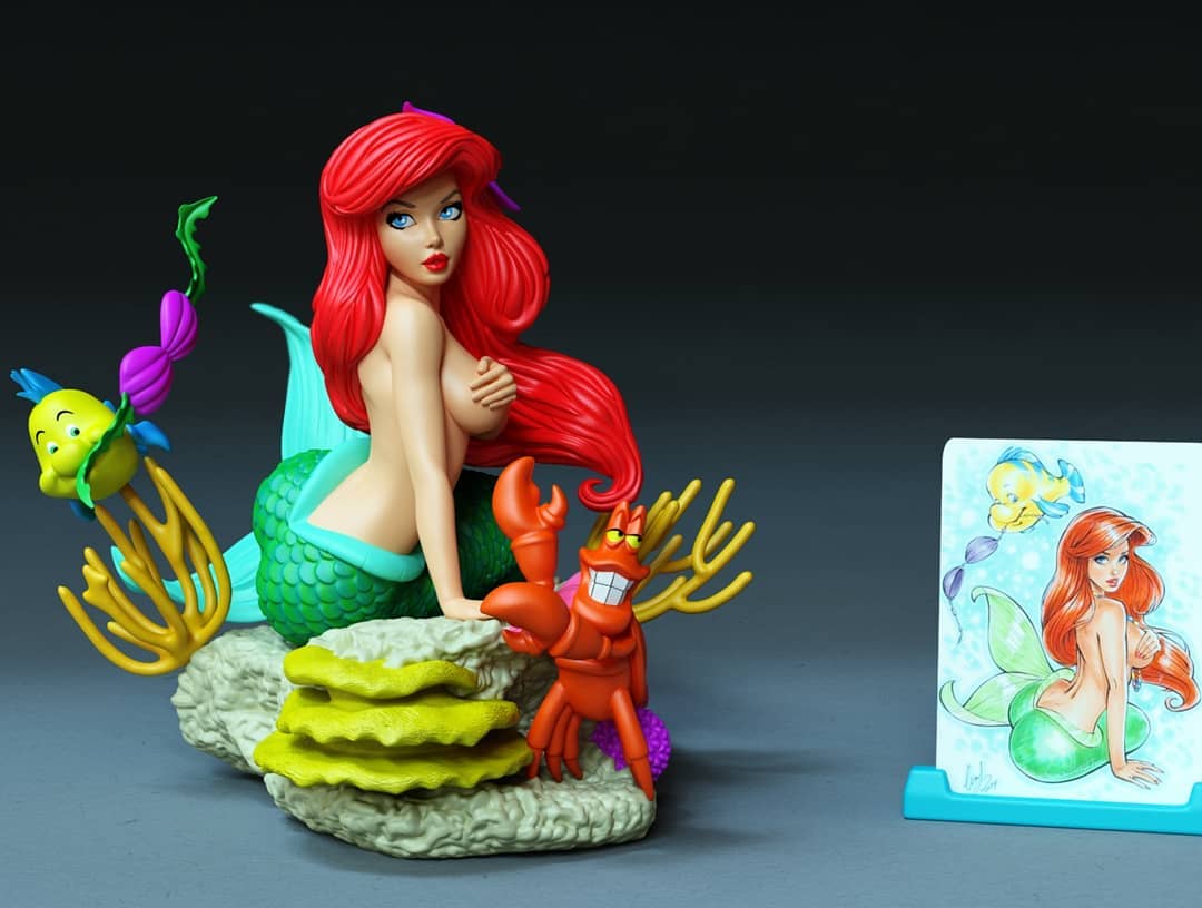 P站图纸印象馆 EXCLUSIVE 小美人鱼 阿丽尔 EXCLUSIVE 小美人鱼 阿丽尔